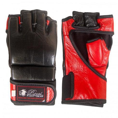 BOLD LOOK RFG MMA LEATHER GLOVES-1